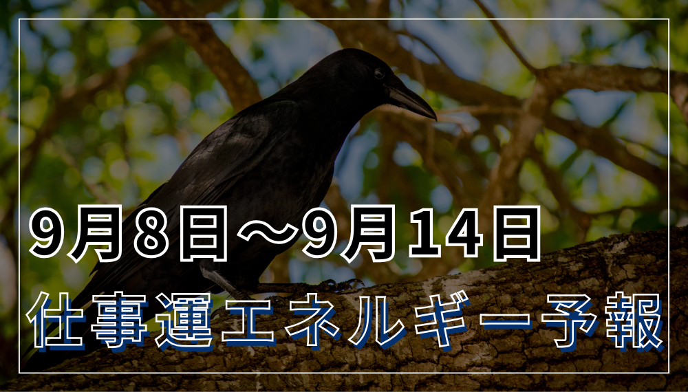 9月8日〜9月14日の仕事運エネルギー予報